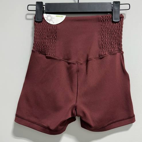 Aerie  Offline Real Me Hi Rise Shortie Shorts NWT - Size XS