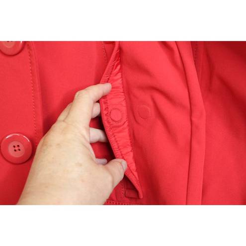 Lululemon  Red Cropped Pea Coat Size 6