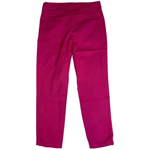 Jessica London  Straight leg Jeans Pink Womens Size 12W high Rise