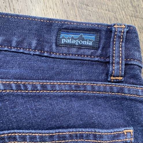 Patagonia  Organic Cotton Stretch Skinny Jeans Medium Dark Blue Size 26