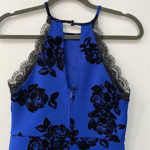 Trixxi Blue Women Dress Sleeveless Size M Cocktail dress