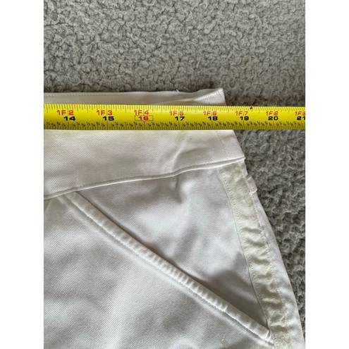 Betabrand Spanx Women Plus Size 1X Shorts Mid Rise Stretch White Excellent