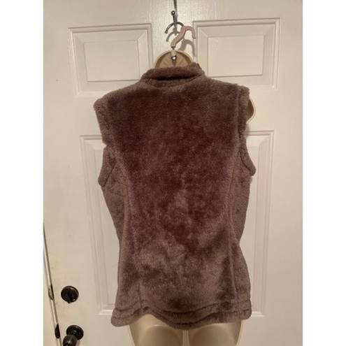 Free Country NWT  alpine butler pile sleeveless brown faux fur vest size m