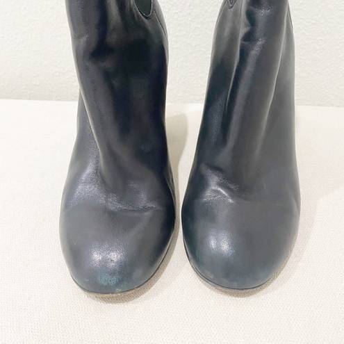 Rag and Bone  black leather nib agnes chelsea boot size 37.5