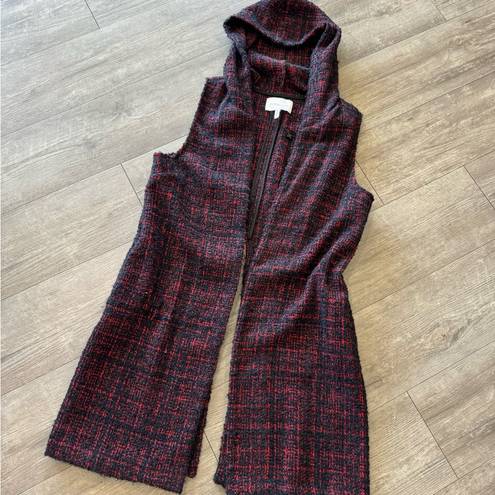 BCBGeneration  knit split back hooded vest ✨