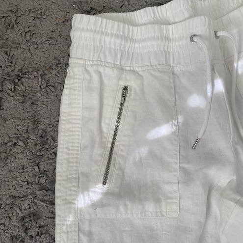 Athleta  Cabo Wide leg Pants size 4. White. Good for going out or casual