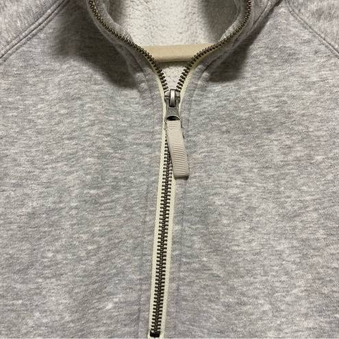 Vuori  Restore Gray Half Zip Pullover Sweatshirt