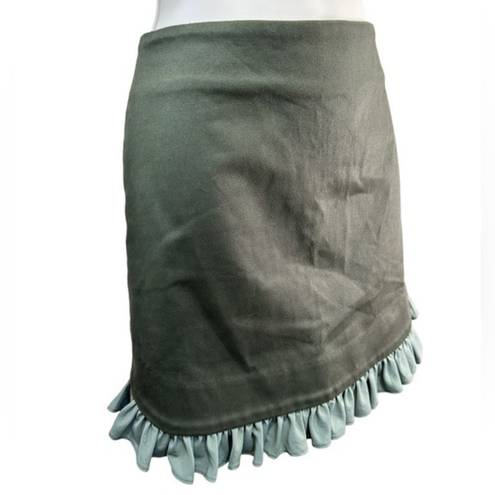 Koch  Denim Miley Skirt Army Green