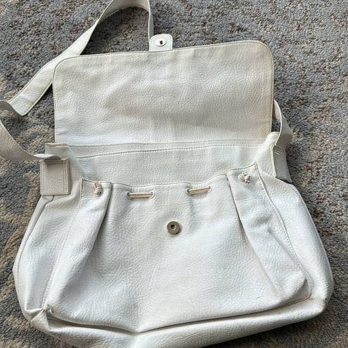 Krass&co SM . Vintage Tote Handbag White