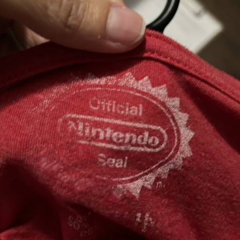 Nintendo  Short Sleeve Red Tee Size Small