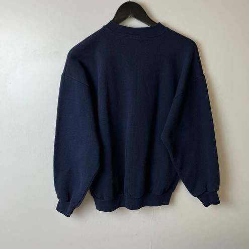 Urban Outfitters Vintage Autumn Colors Crewneck Sweatshirt Blue Medium M