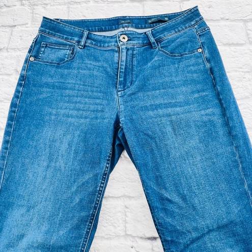 J.Jill  Denim Authentic‎ Fit Bootcut Jeans Women's Size 10 Medium Wash Md Rise