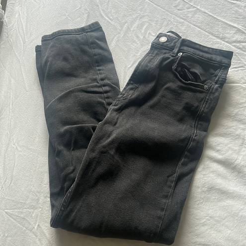 Pull & Bear Black  mom jeans