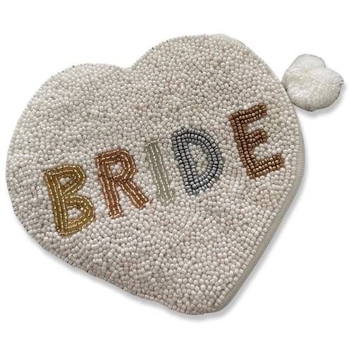 Anthropologie Beaded Bride Pouch