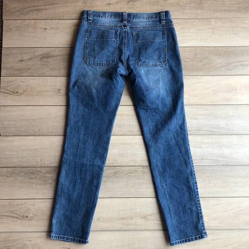 prAna  Honour Boyfriend Medium Wash Denim Straight Leg Relaxed Jeans Size 26