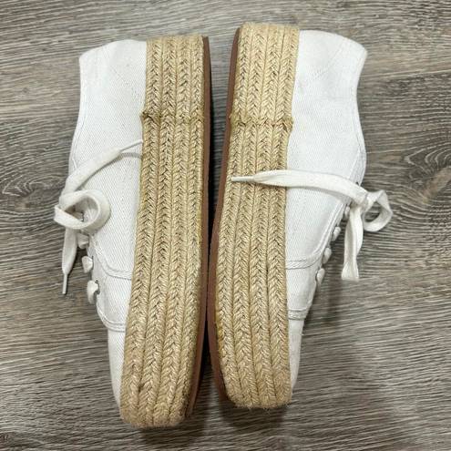 Wild Pair Sofeya Espadrille Platform Sneakers In White