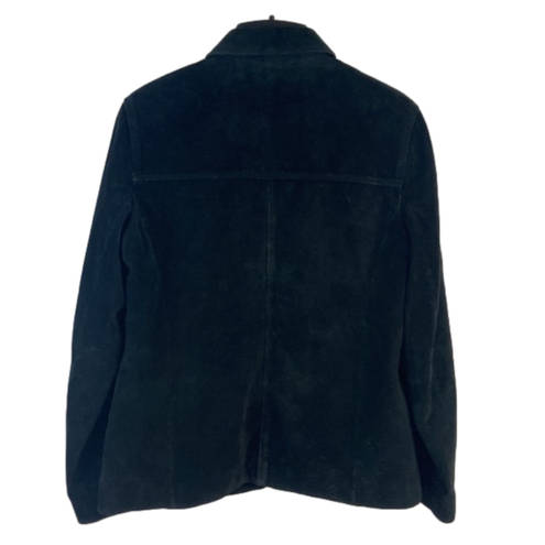 Bernardo  Black Suede Jacket Made Exclusively for Nordstrom Petite Medium