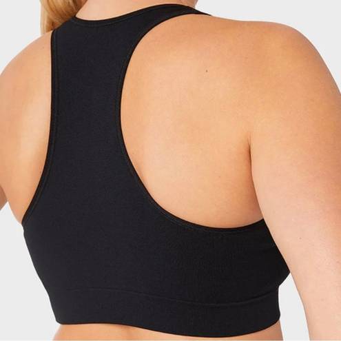 32 Degrees Heat 32 Degrees Black Seamless Racerback Sports Bra