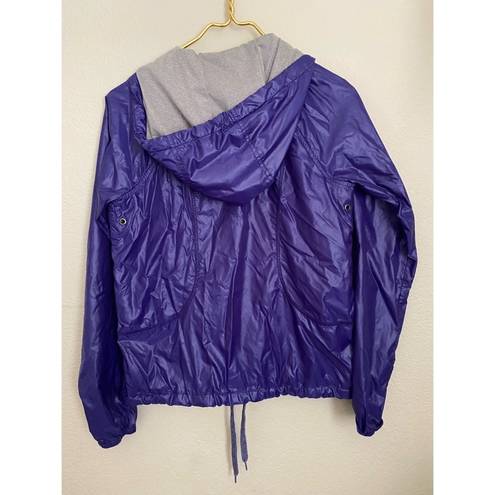 Athleta  Indio Beach Anorak Windbreaker Jacket Purple