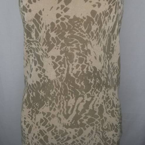 Cynthia Steffe  Snakeskin Print Racerback Tank Top