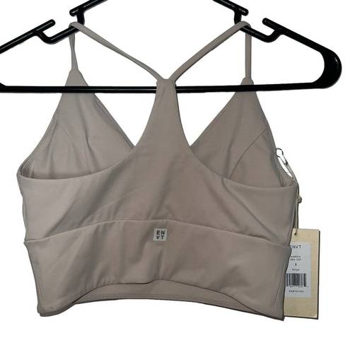 Harper ENAVANT  RACERBACK SEAMLESS BRA ACTIVEWEAR TOP BEIGE WOMEN SIZE SMALL NEW