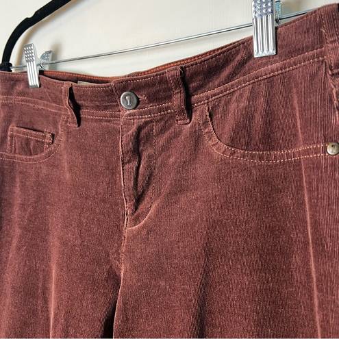 Pilcro  - Brown Fit/Serif Micro Corduroy Pants - Sz. 29