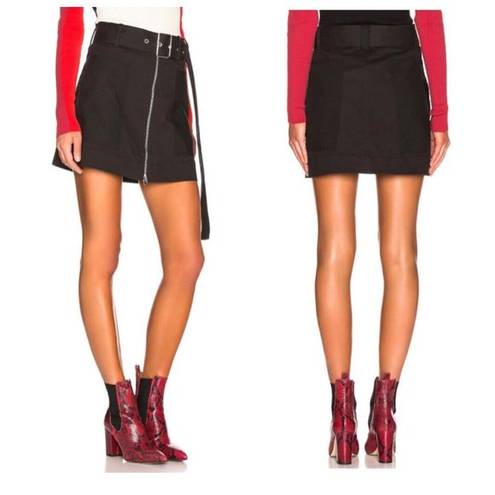 Proenza Schouler  White Label Belted Utility Skirt In Black Women’s 2