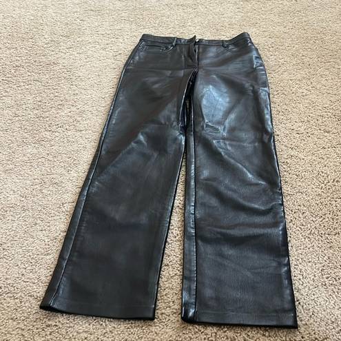 Aritzia  Wilfred Leather Pants Full Length