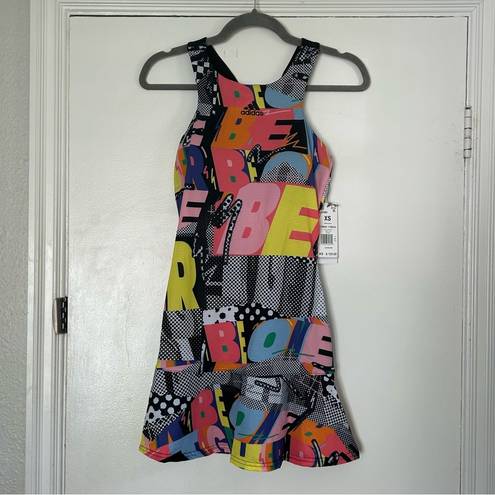 Adidas T Pride Y Multicolor Tennis Dress NWT XS