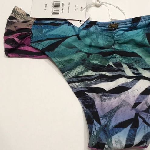 PilyQ  Congo Fanned teeny bikini. NWT