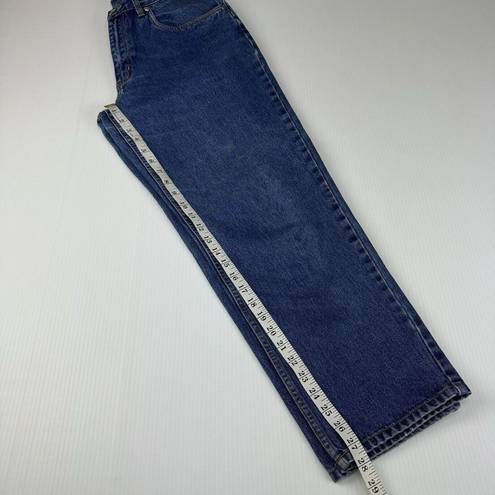 L.L.Bean Vintage  Jeans Double Relaxed Fit Womens 12 Petite Denim High Waist