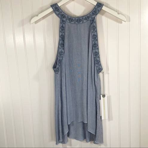 O'Neill O’Neill Lindsay Chambray Embroidered Tank Top - XS