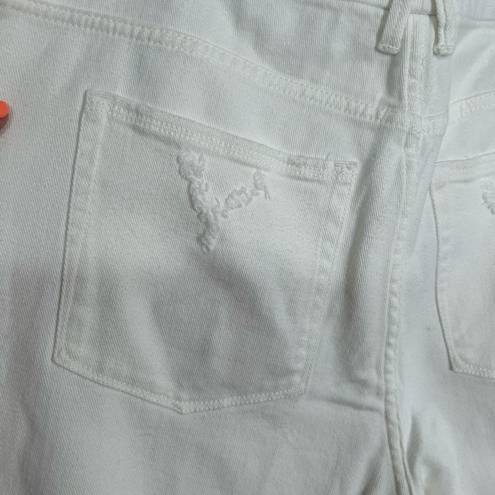 Good American  good curve ivory white cropped new without tags jeans