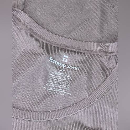 Second Skin Tommy John  Sleep Loungewear Ribbed T-Shirt Light Pink X-Small NWT