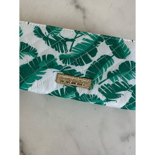 Simply Southern  Palm Leaf Print Zip Wristlet Wallet NEW