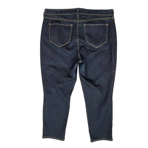 NYDJ  Ira Relaxed Ankle Dark Wash Jeans