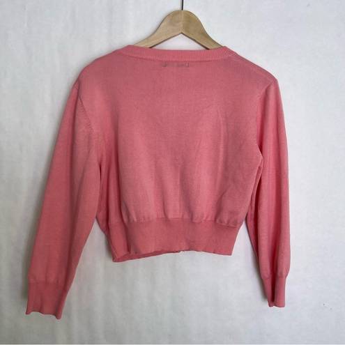 Urban Coco 5/$25  large light pink cardigan crop sweater 52