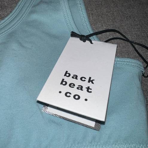 Krass&co BACK BEAT . NWT Organic Cotton Sports Bra Top Size Large