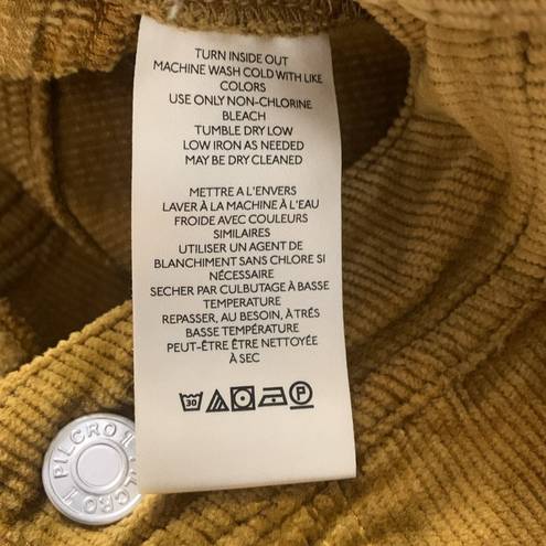 Pilcro  Tan Corduroy Slim Boyfriend Crop Pants - Size 22W