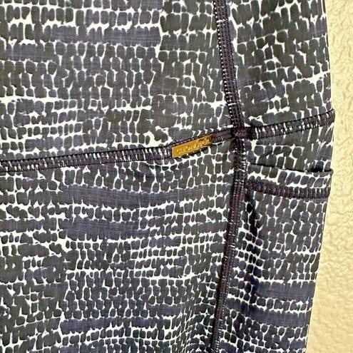 Harper Cleo  Leggings Womens Size Small Seasonless Forte Blue High Waisted Pants