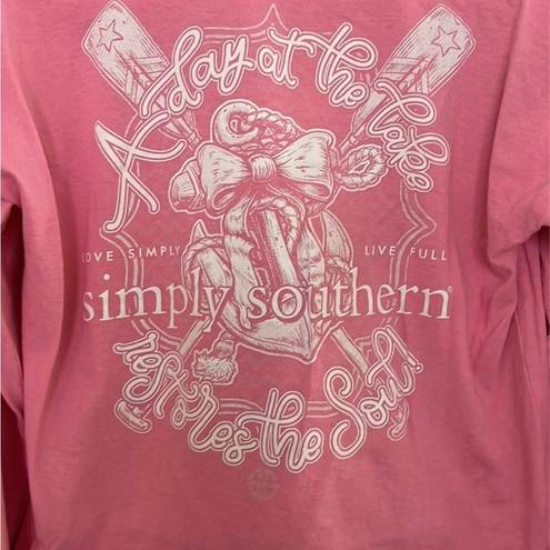 Simply Southern  Cropped Long Sleeve Size M