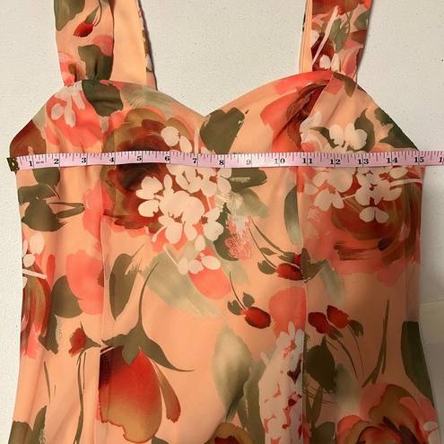 Connected Apparel 4/$25  floral dress size 8