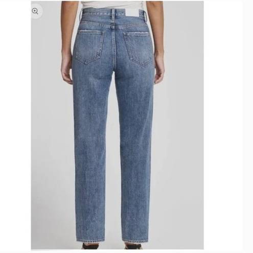 Pistola NWT  CASSIE SUPER HIGH RISE STRAIGHT JEANS   COLOR  COVE ORGANIC COTTON