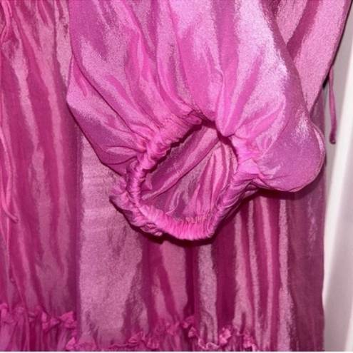 The Moon Day +  Pink Ruffle Dress(Size Medium)