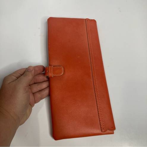 American Eagle  Outfitters faux leather clutch 11”x 5”