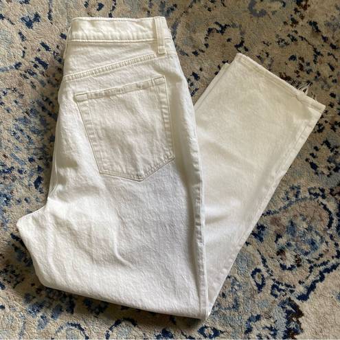 Abercrombie & Fitch Jeans Curve Love 90s Straight ultra hi rise off white 14 32