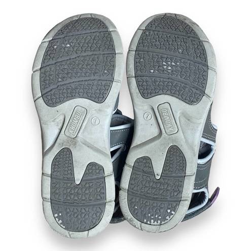 Khombu  EVELYN Comfort Outdoor Lightweight Hiking Grey Sandals Size 7