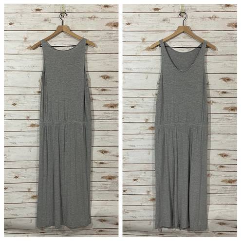 Everlane  Ryan Scoop Back Tank Maxi Dress - Gray - Medium