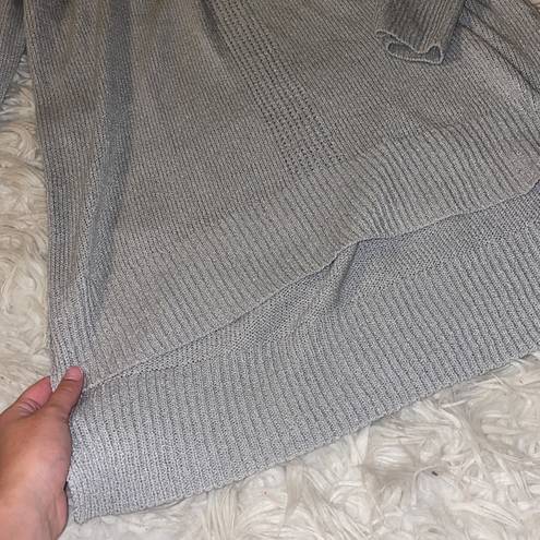 Lush Clothing Light grey lush sweater dress