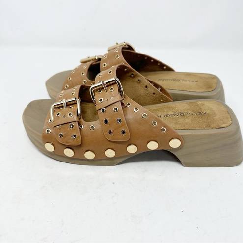 Kelsi Dagger  Jolt Tan Clog Sandals NWOT in Size 6